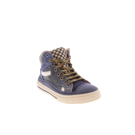 Franco Romagnoli hoge schoenen blauw