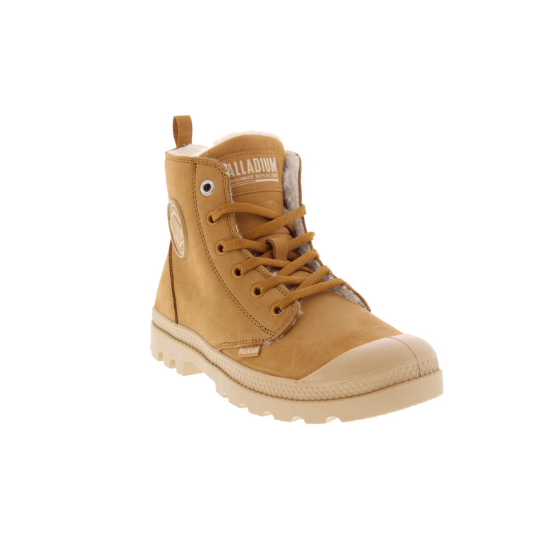 Palladium chaussures hautes brun 2