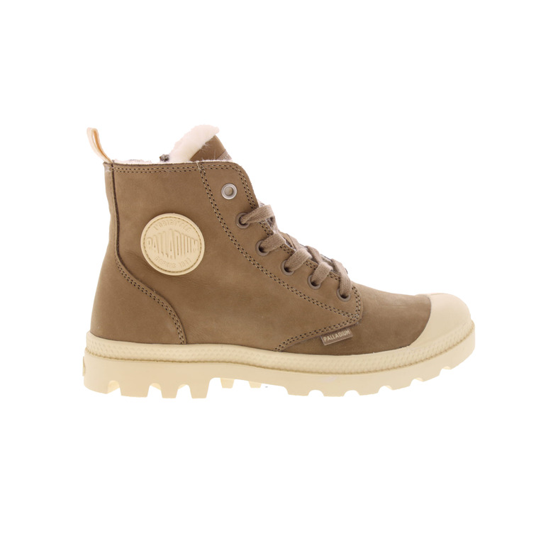 Palladium chaussures hautes brun