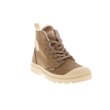 Palladium chaussures hautes brun