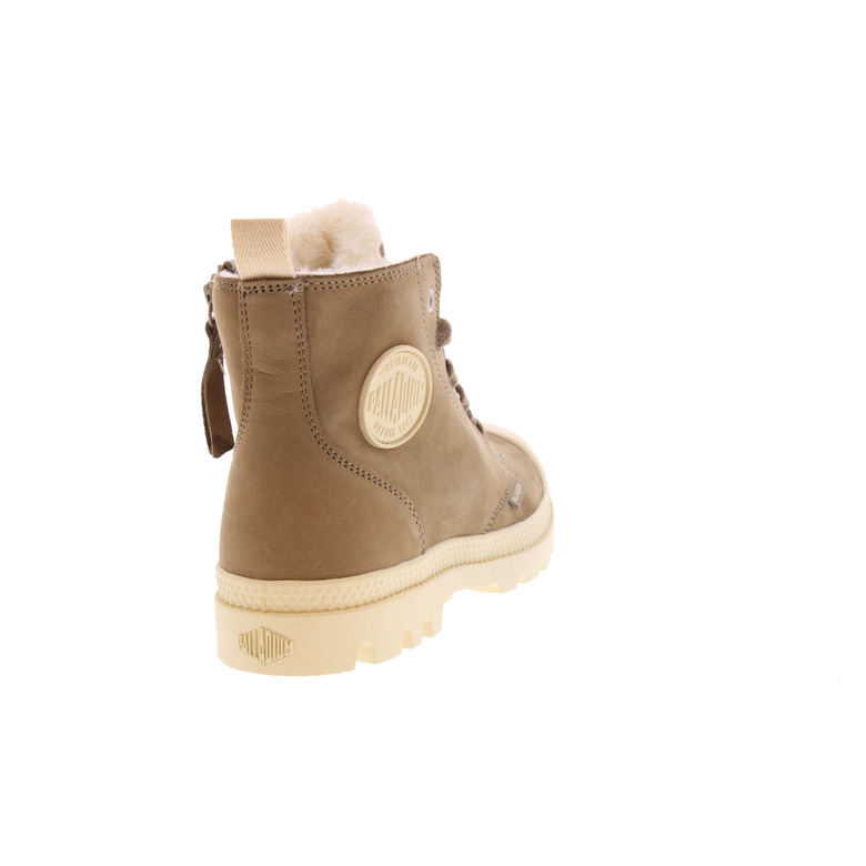 Palladium chaussures hautes brun 4