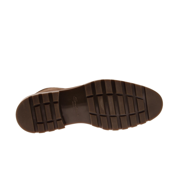 Santoni lace shoes brown 5