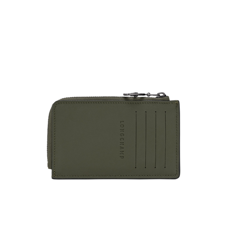 Longchamp porte-cartes vert 2