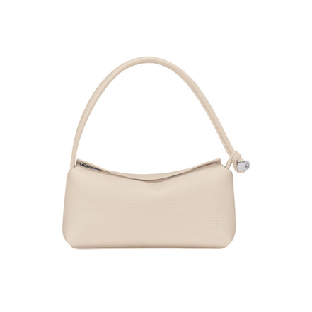 Longchamp schoudertas ecru