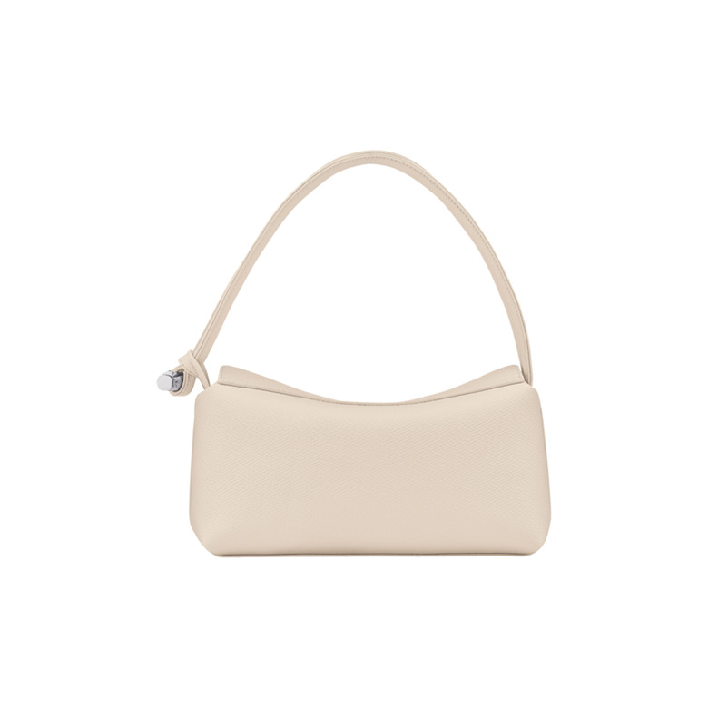Longchamp schoudertas ecru 3