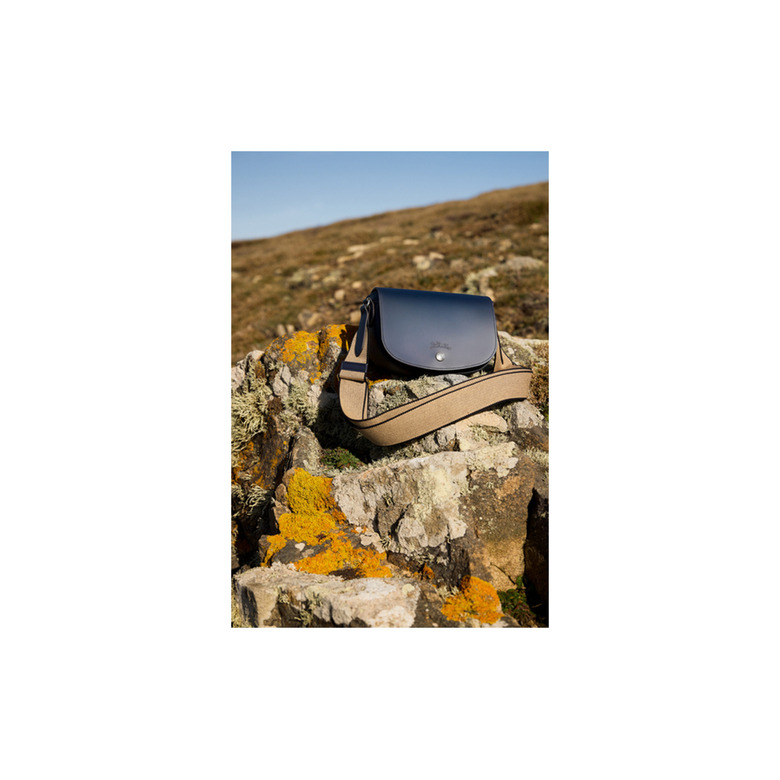 Longchamp umhängetasche blau 3