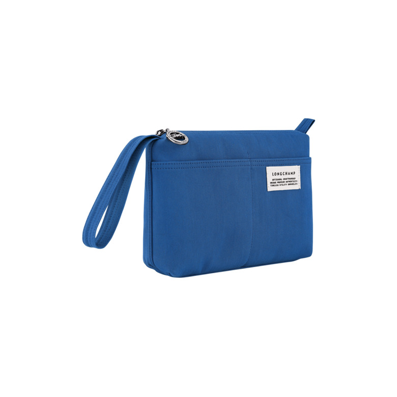 Longchamp trousse de maquillage bleu 2