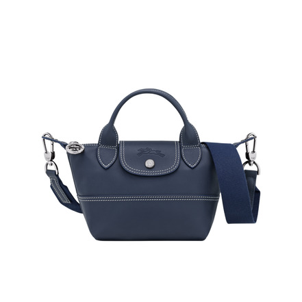 Longchamp sac à main bleu