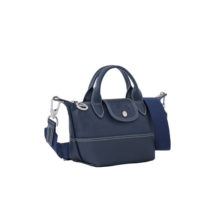 Longchamp sac à main bleu