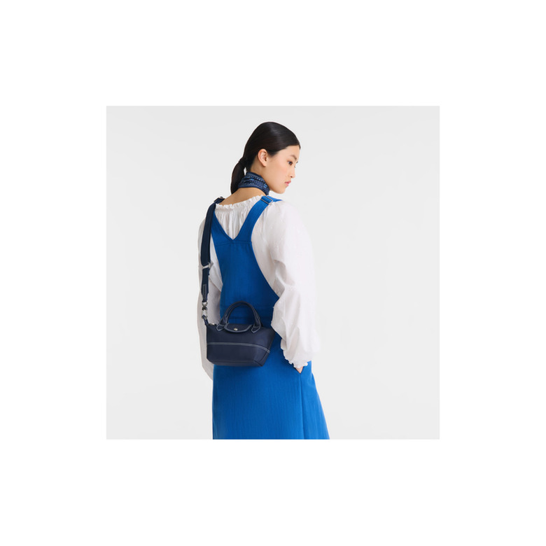 Longchamp handtasche blau 5