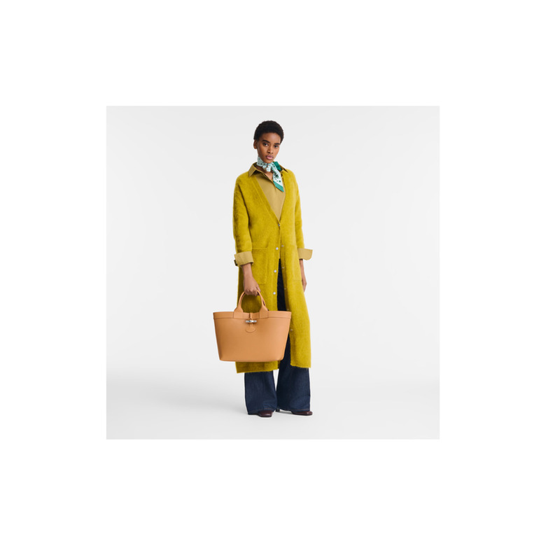 Longchamp handtasche camel 5