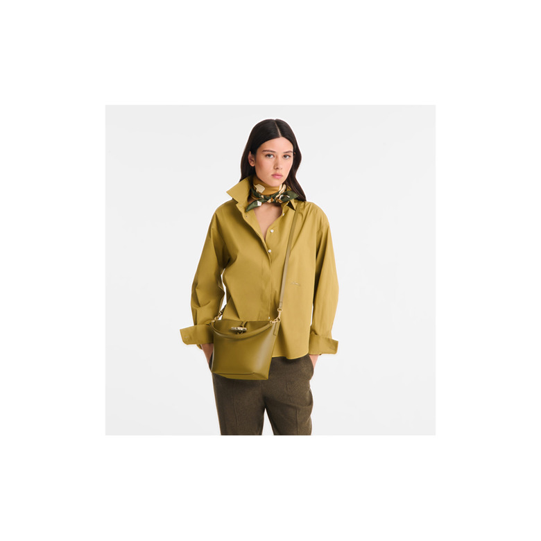 Longchamp schoudertas groen 5