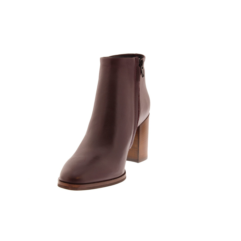 Debutto Donna enkellaarsjes bordeaux 3