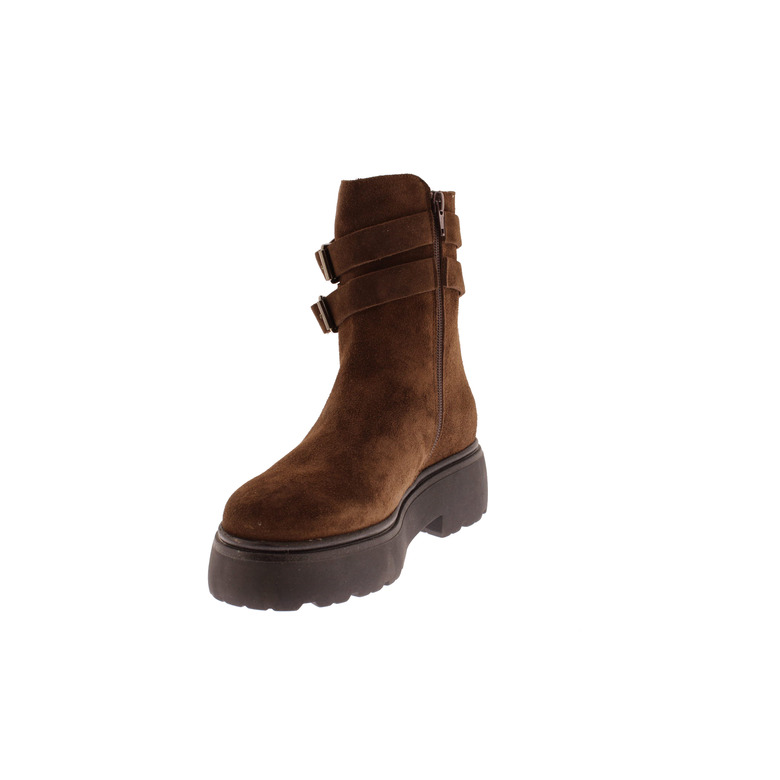 Debutto Donna enkellaarsjes bruin 3