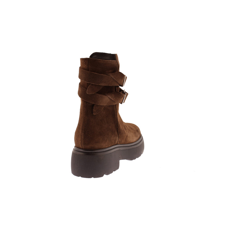 Debutto Donna enkellaarsjes bruin 4