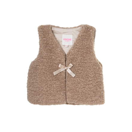 Someone Kids vest lightbrown