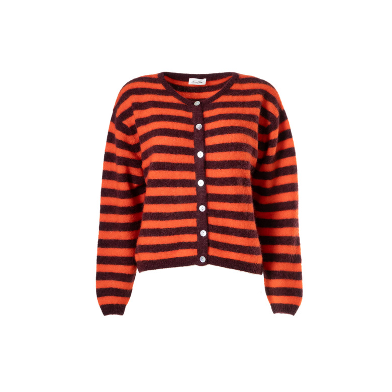 American Vintage cardigan orange