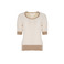 Marie Mero pull beige 1