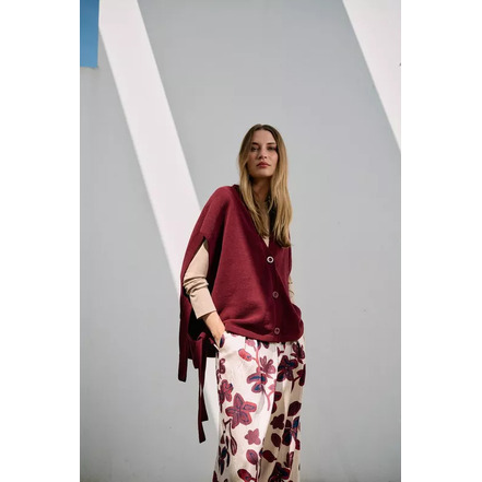 Ameline cardigan bordeaux