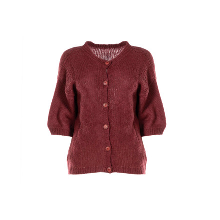 Love At Me cardigan bordeaux