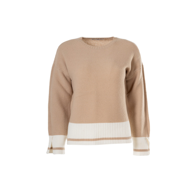 Anna Seravalli sweater camel 1