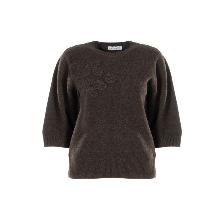 Nathalie Vleeschouwer pull brun