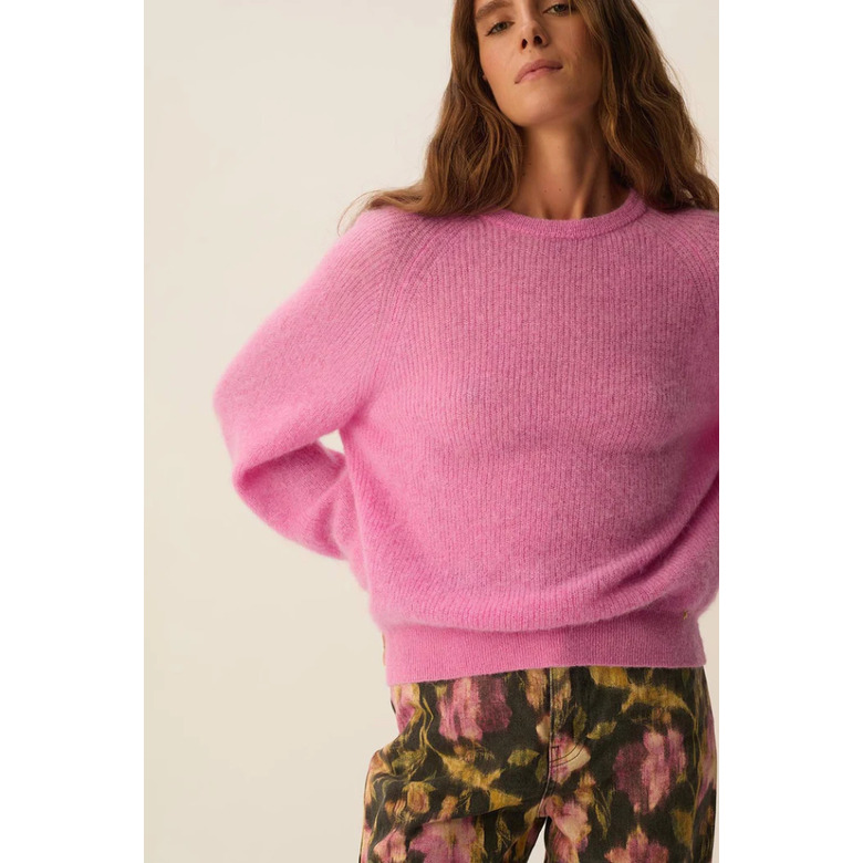 Des Petits Hauts cardigan rose 2