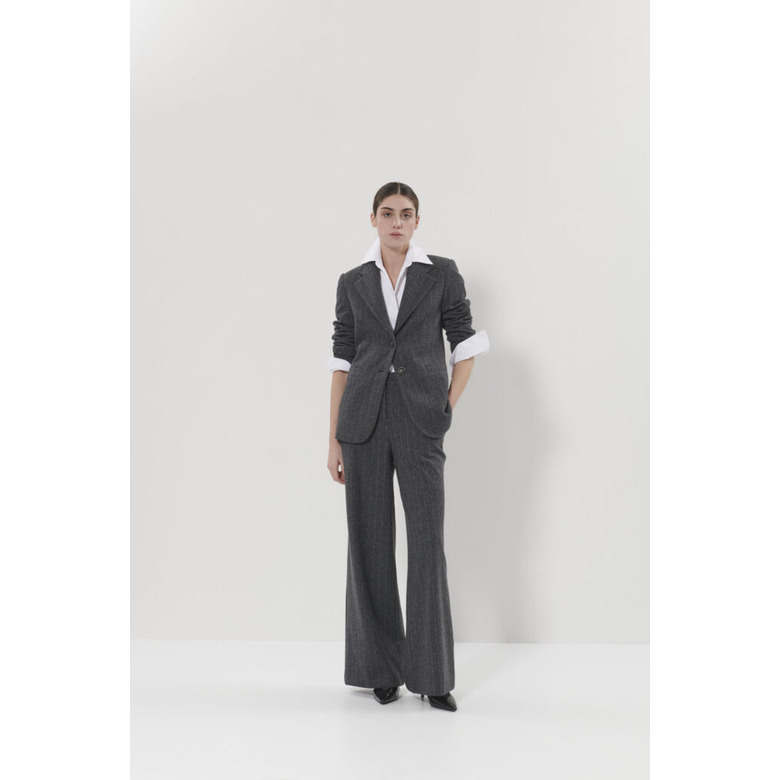 Anna Seravalli pantalon gris 2