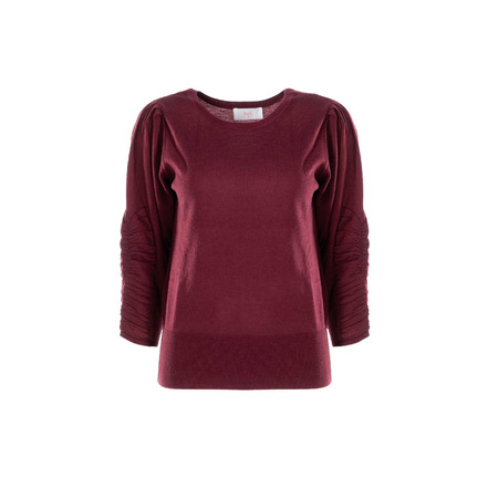 Her pull bordeaux