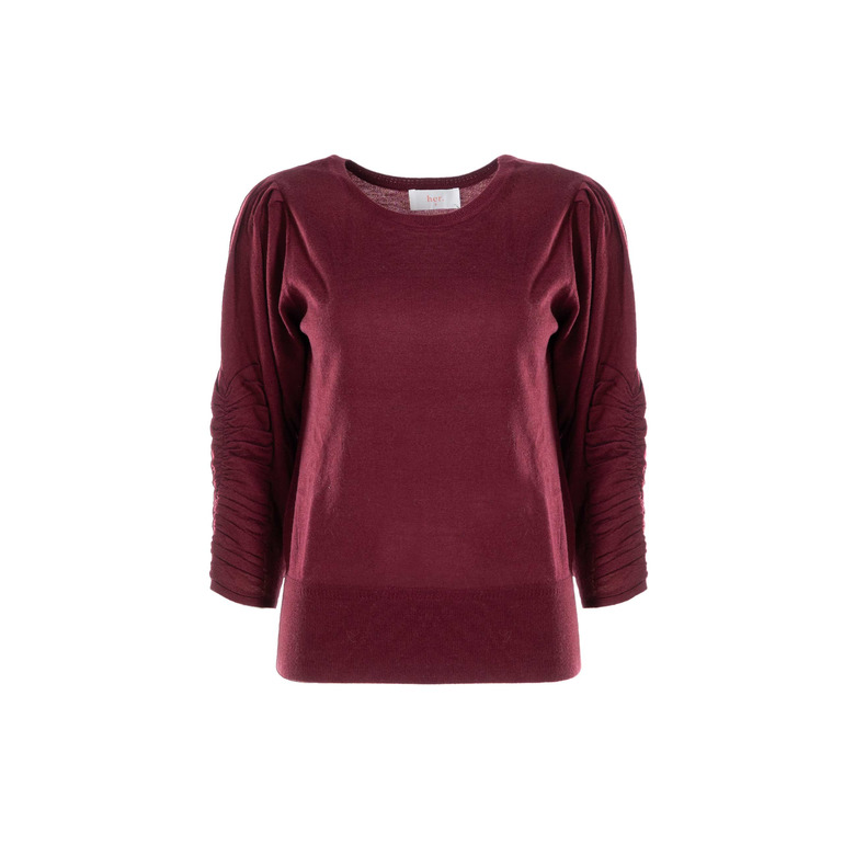 Her pull bordeaux