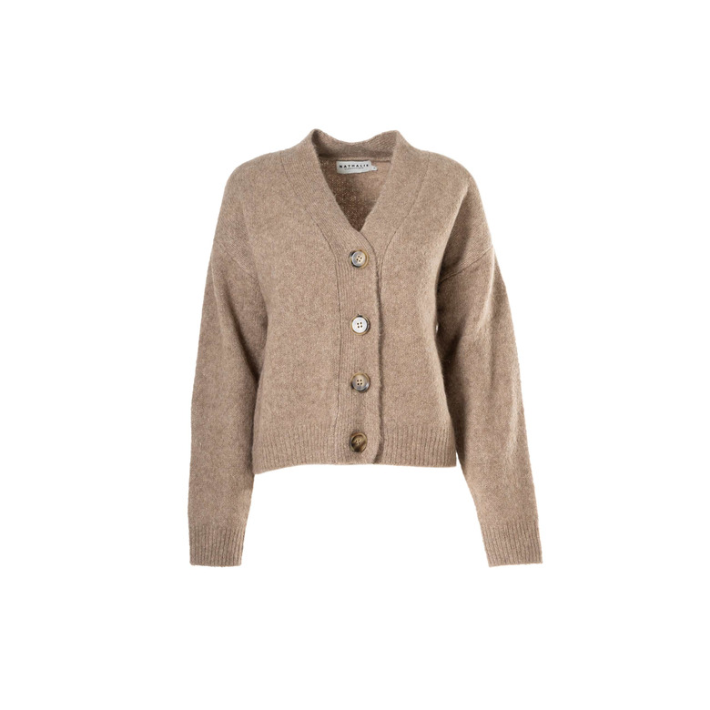 Nathalie Vleeschouwer cardigan camel 1
