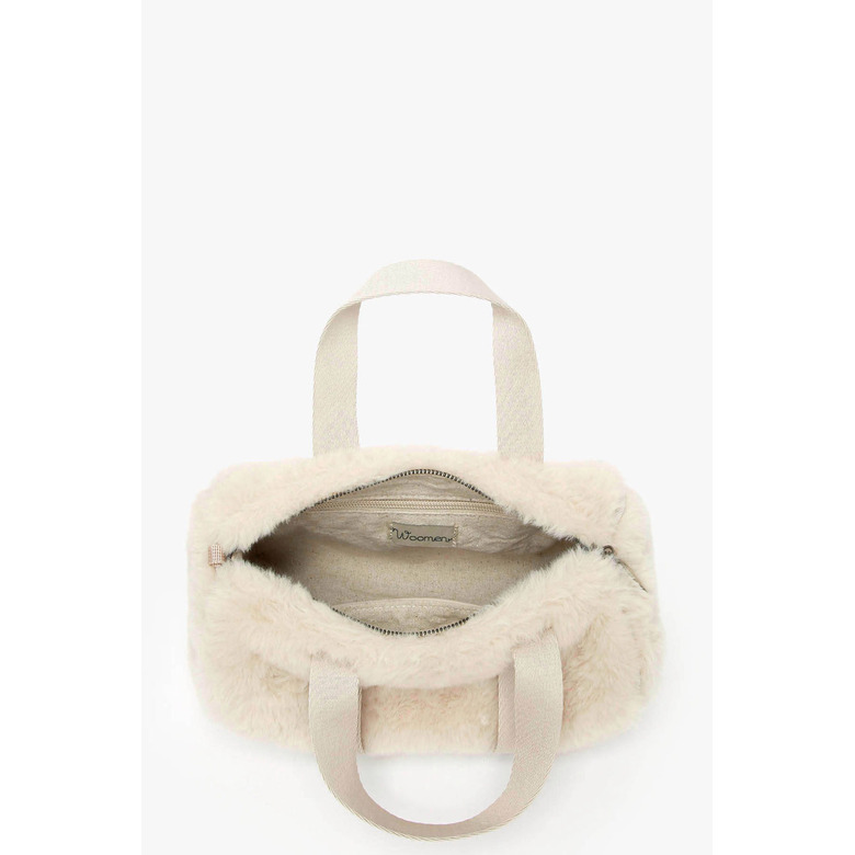 Woomen Vegan handbag ecru 3