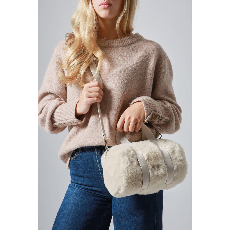Woomen Vegan handbag ecru 4