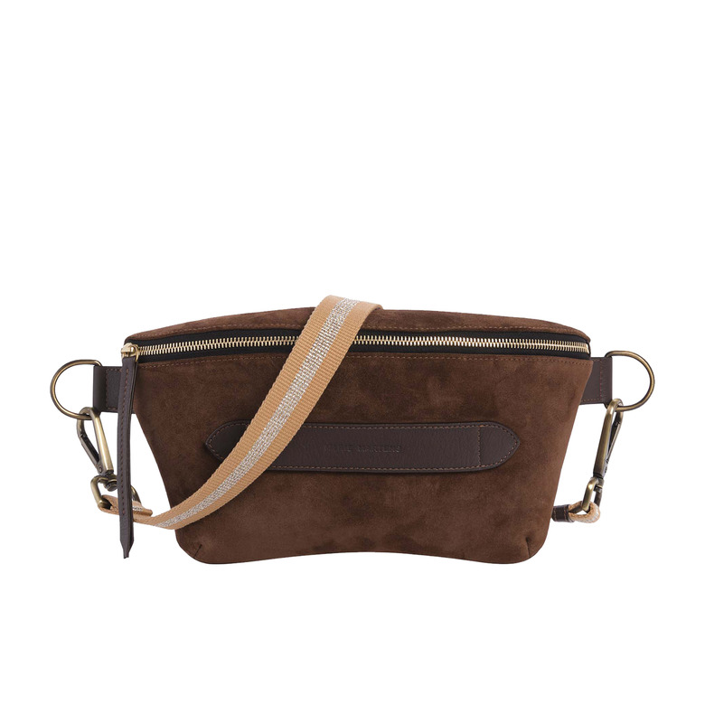 Marie Martens sac bandoulière brun