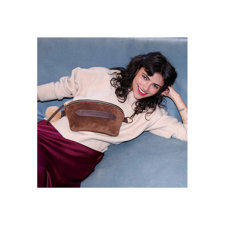 Marie Martens sac bandoulière brun 3