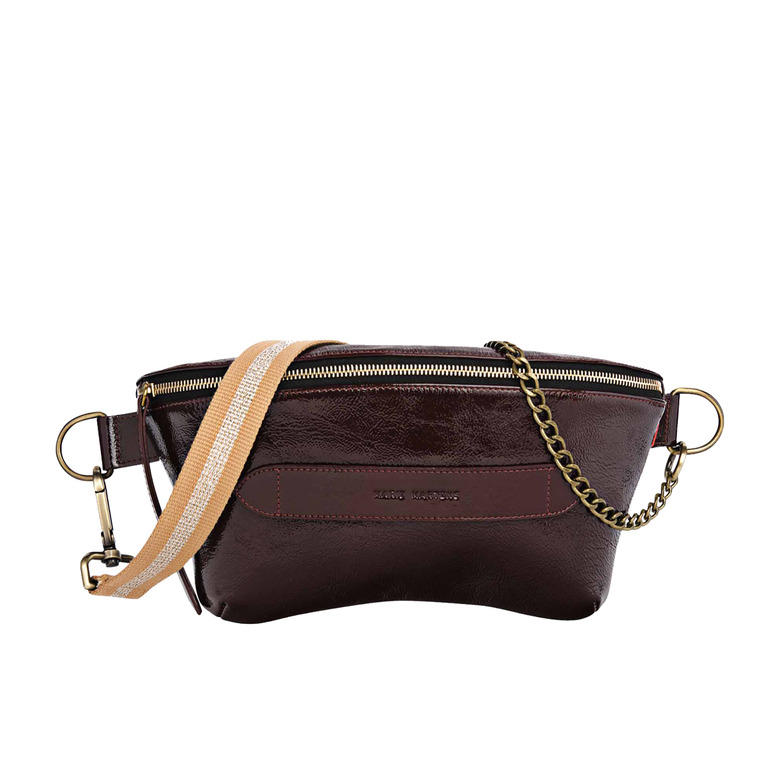 Marie Martens sac bandoulière bordeaux 1