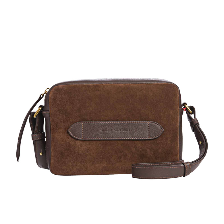Marie Martens sac bandoulière brun 1