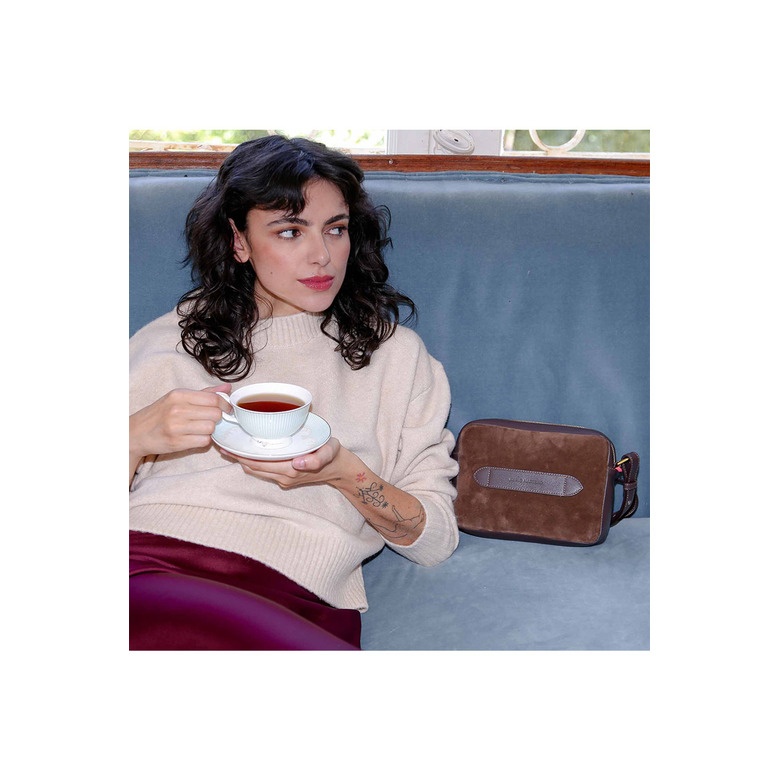 Marie Martens sac bandoulière brun 3