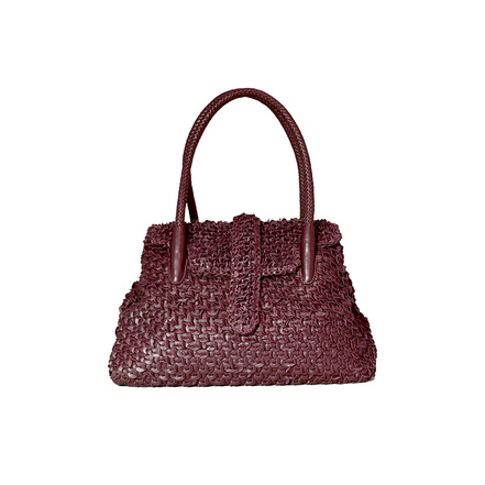 Allan K handbag bordeaux