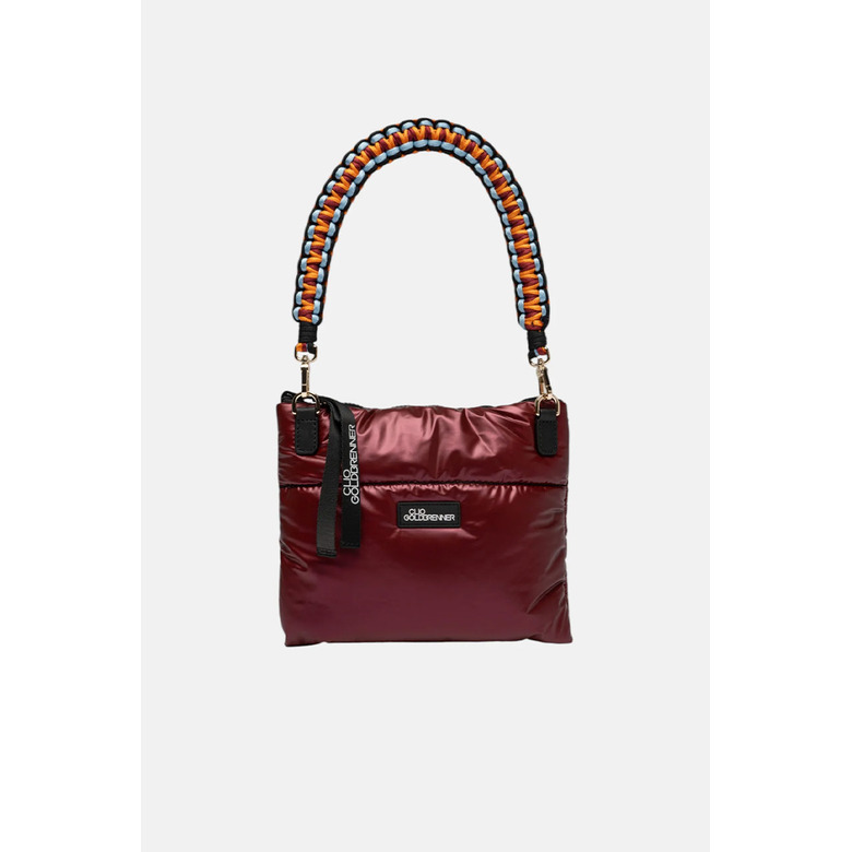 Clio Goldbrenner sac bandoulière bordeaux 3