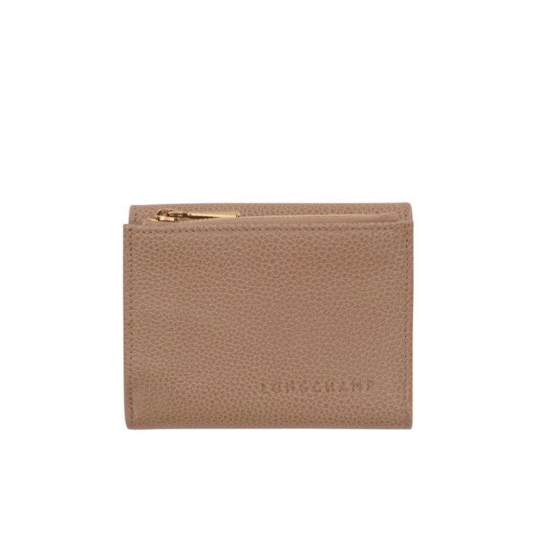 Longchamp portefeuille brun