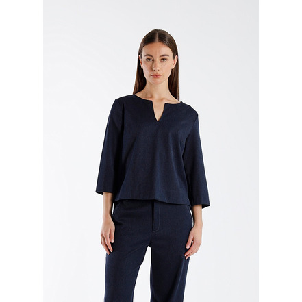 Furore bluse blau