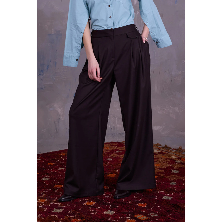 Nathalie Vleeschouwer broek bruin 2