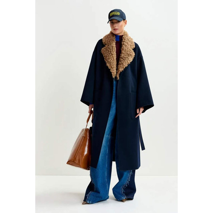 Essentiel manteau bleu