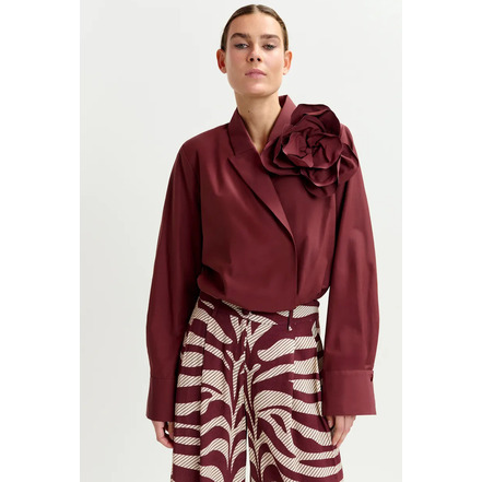 Essentiel blouse bordeaux