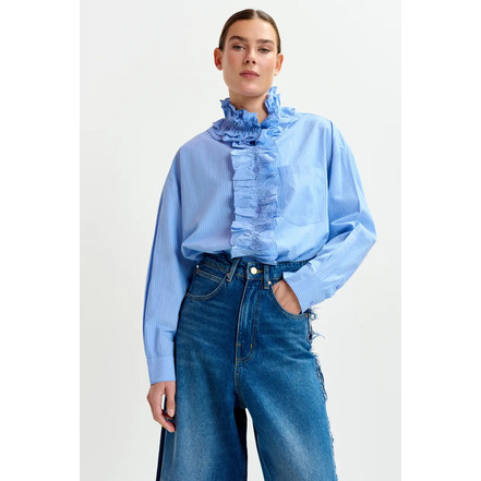 Essentiel blouse blauw