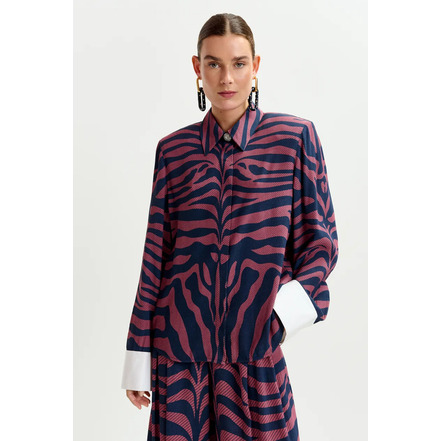 Essentiel blouse bordeaux