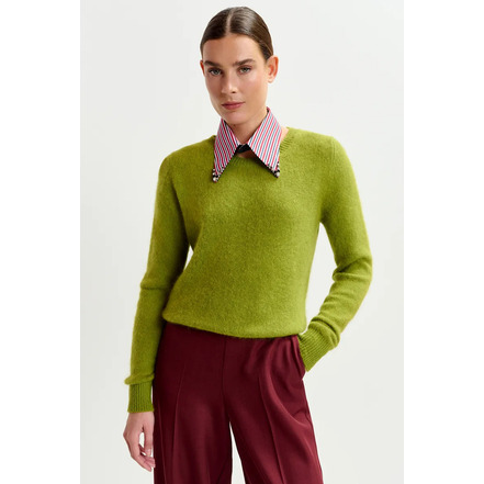 Essentiel pull vert