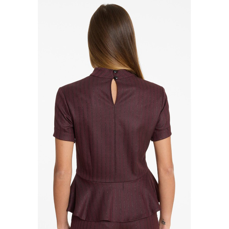 Ana Alcazar blouse bordeaux 3
