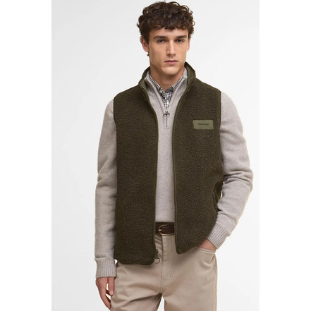 Barbour vest green